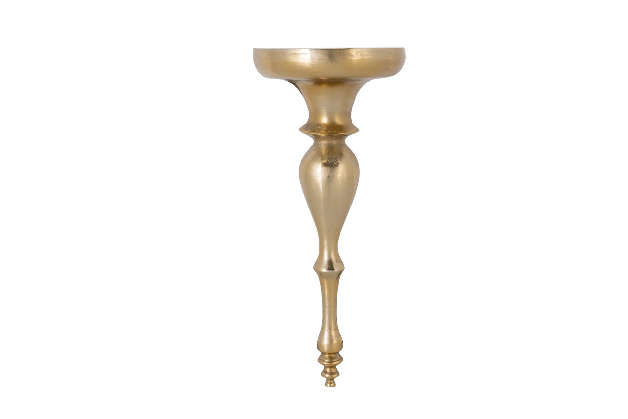 Console murale baroque SCALA 60cm étagère murale en métal doré décoration murale faite main