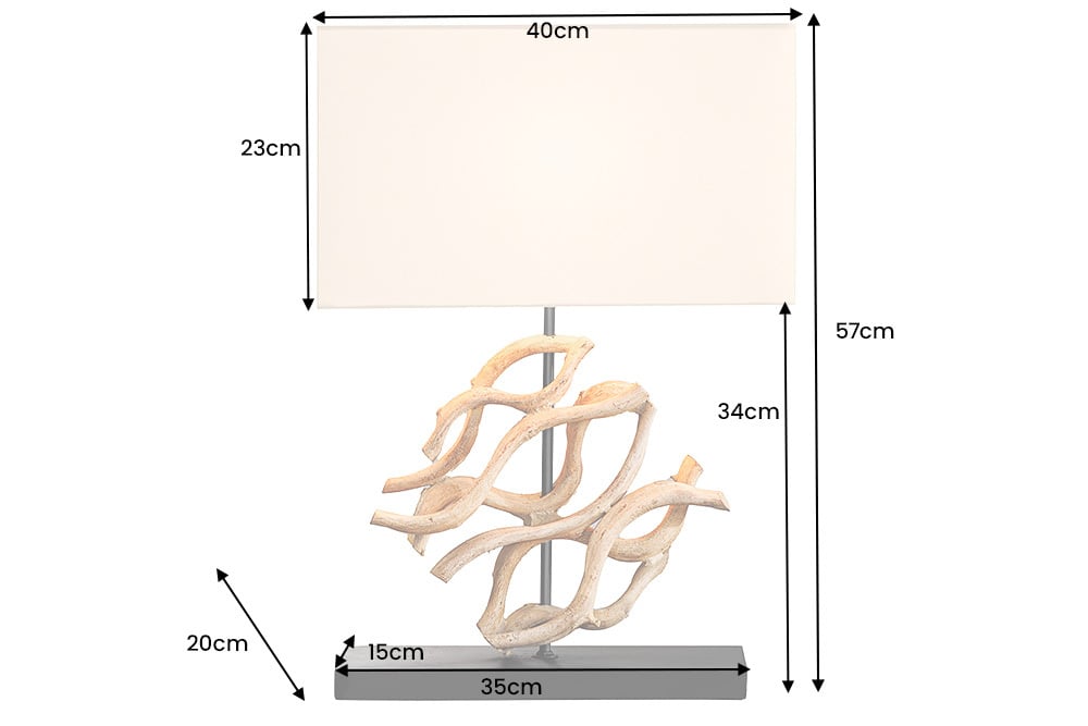 Dimensions de la table