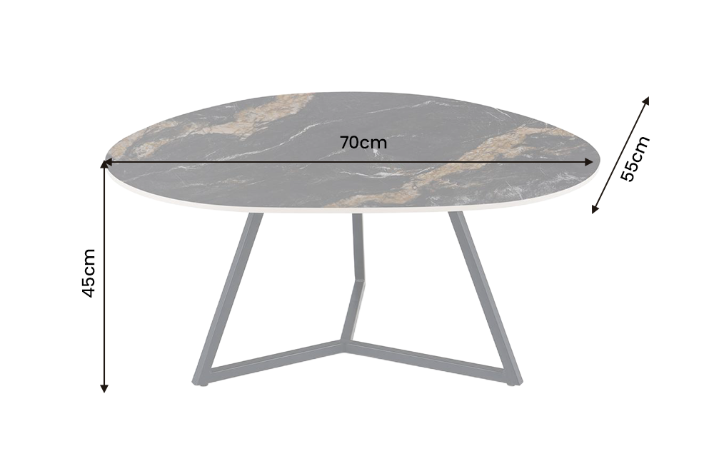 Dimensions de la table