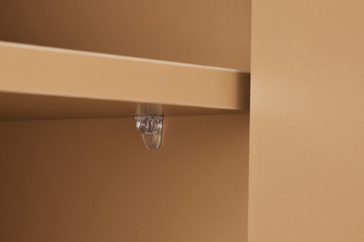 Design TV Board SAVOY 150cm grau beige greige Travertin Keramik mit Schublade 3D-Front