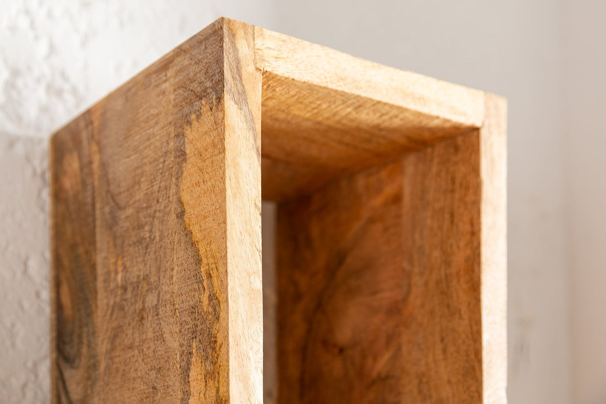 Etagère murale solide set de 3 HEMINGWAY 94cm en bois de manguier