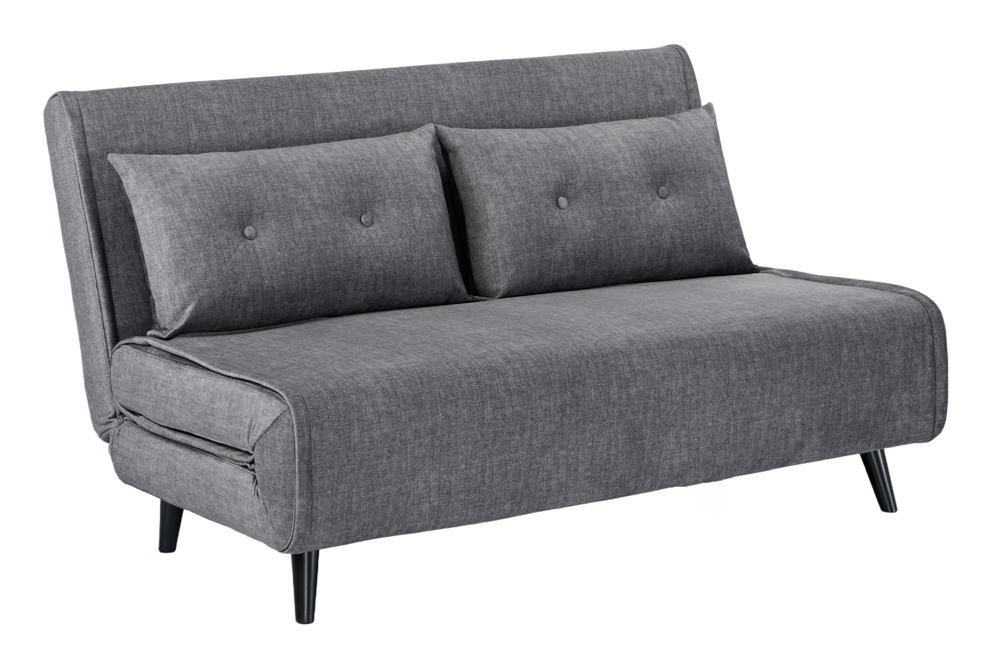 Fauteuil-lit SMART MULTIFUNCTION 140cm gris Vogue soie velours