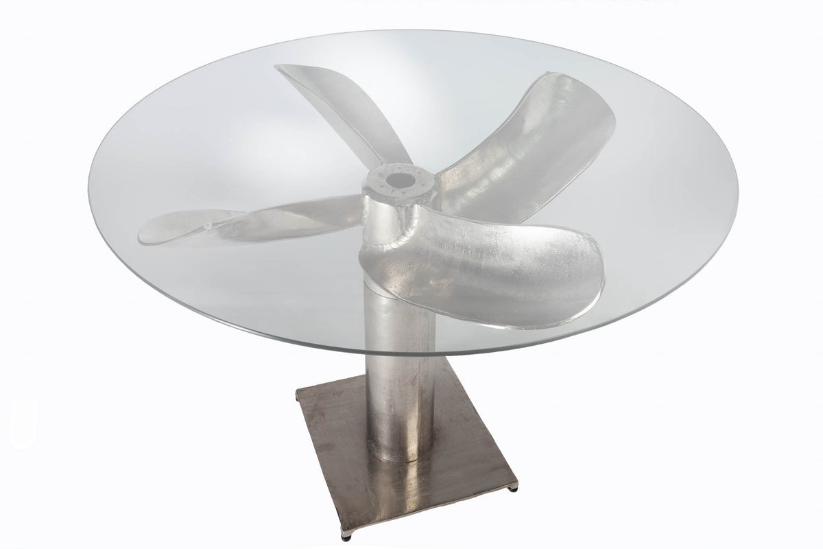 Glass plate Ø 105cm round for dining tables 8mm tempered glass