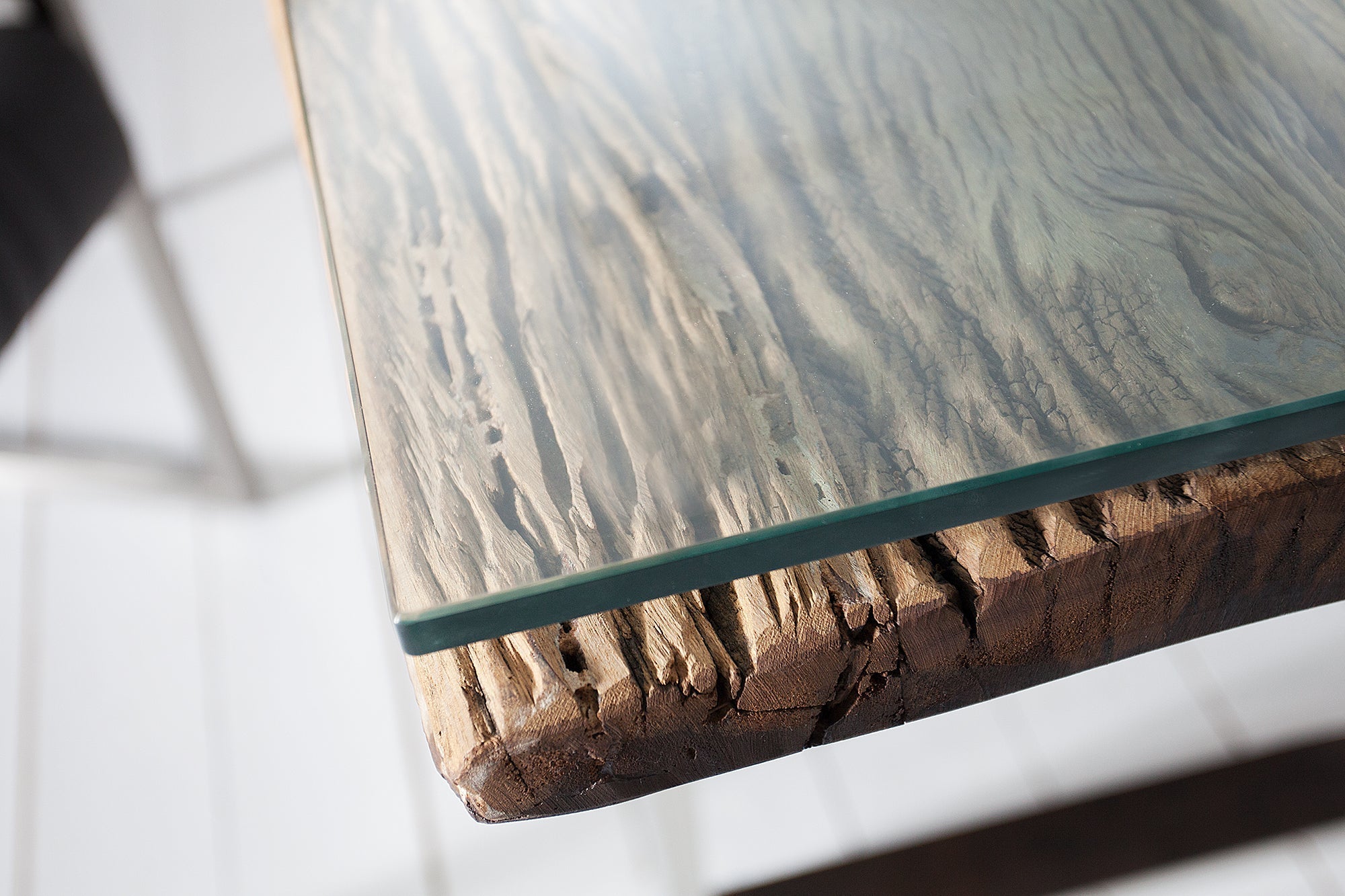 Glass plate 110x60cm square for coffee tables 12mm tempered glass
