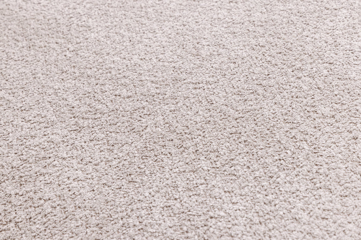 Grand pouf HEAVEN 100cm champagne beige Bouclé pouf rembourré noyau à ressorts