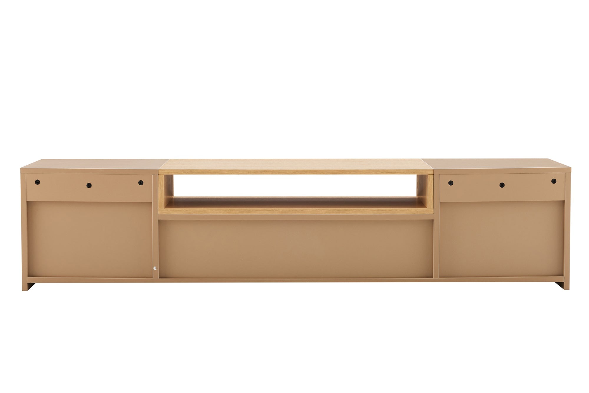 Hängendes TV-Board LOFT 160cm natur grau beige greige drei Fächer mit Schublade