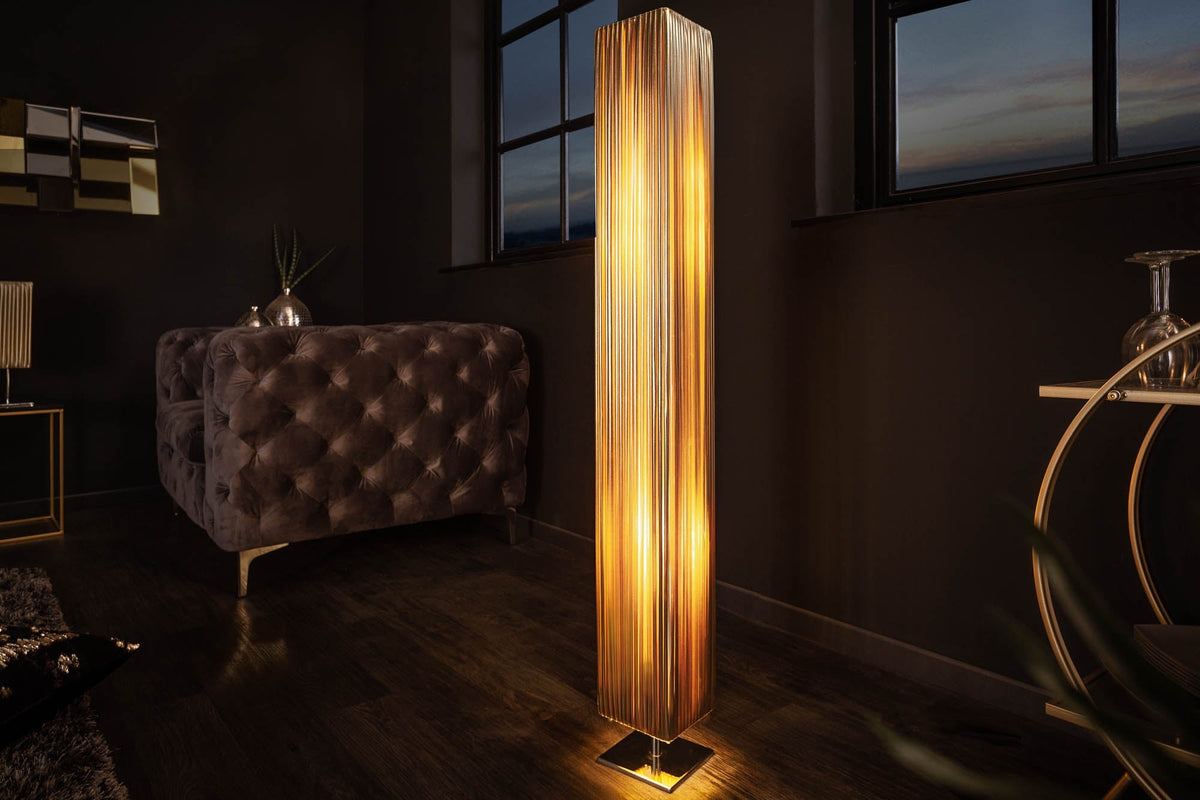 Lampadaire design moderne PARIS Lampadaire doré 120cm