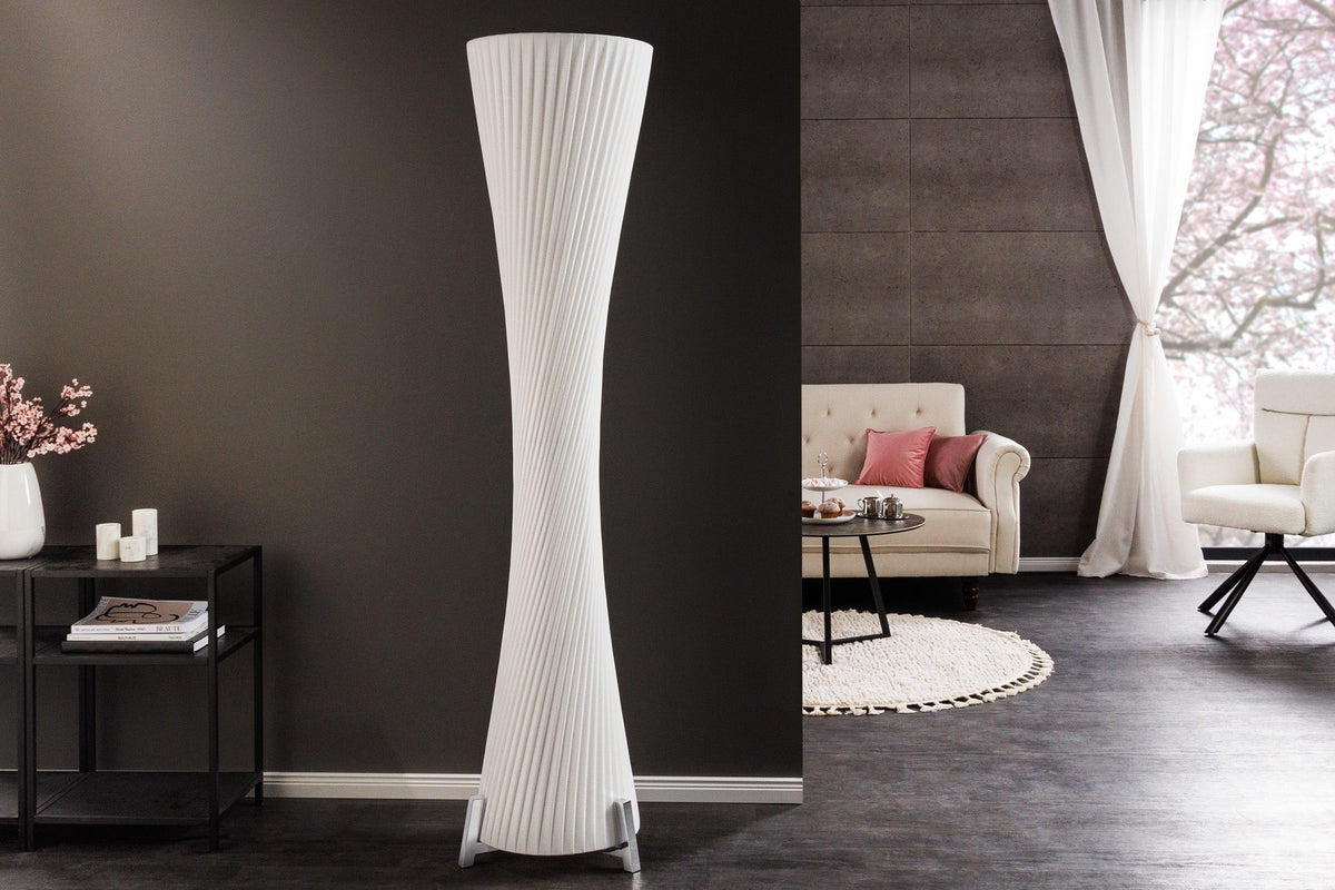 Lampadaire design moderne PARIS X Lampadaire blanc 180cm