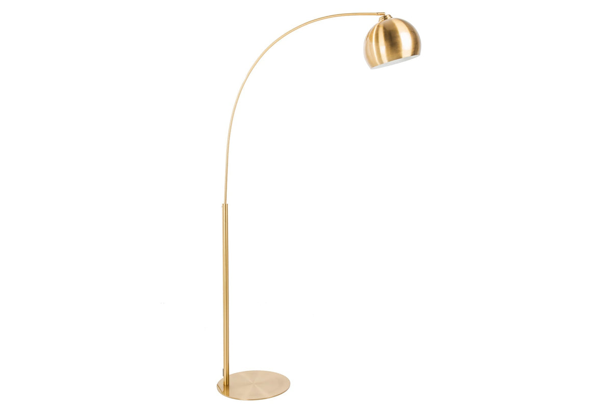 Lampe à arc élégante LOUNGE DEAL 205cm lampadaire doré