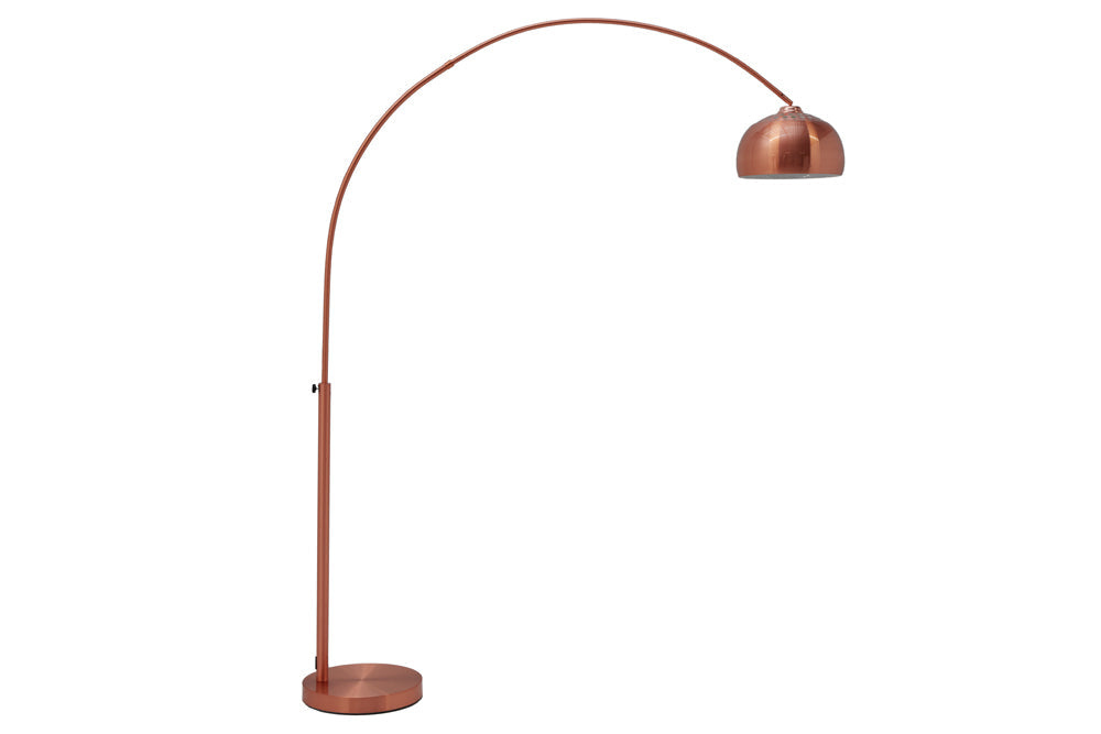 Lampe arc extensible LOUNGE DEAL 170-210cm lampadaire cuivre