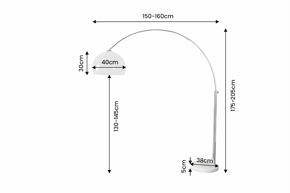 Dimensions de la table