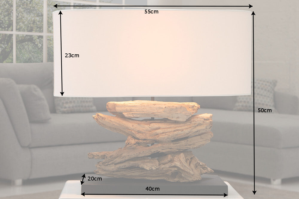 Dimensions de la table
