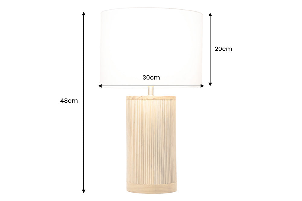 Dimensions de la table