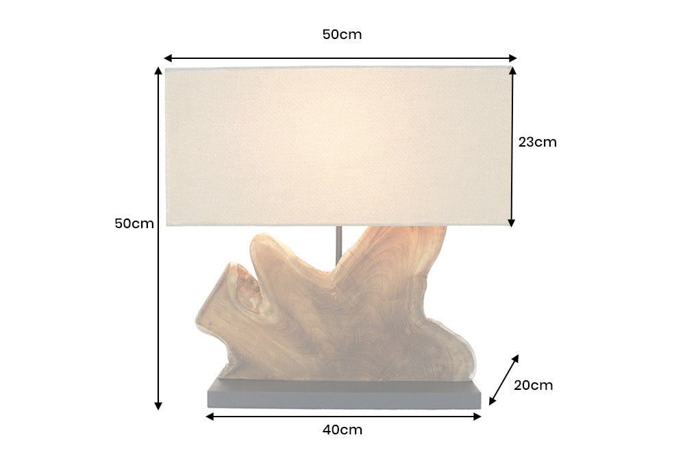 Dimensions de la table