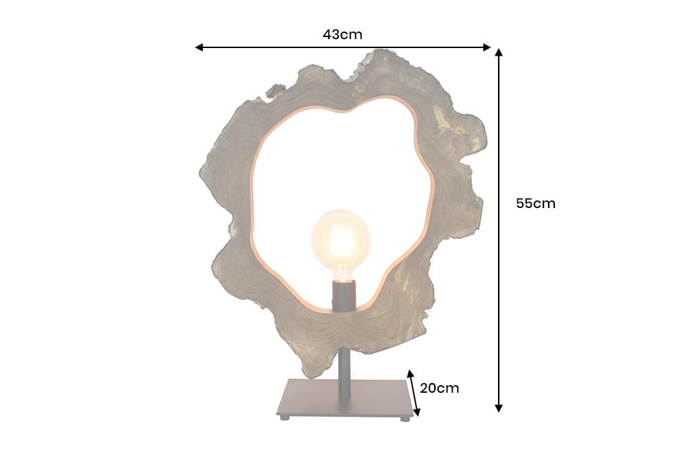 Dimensions de la table