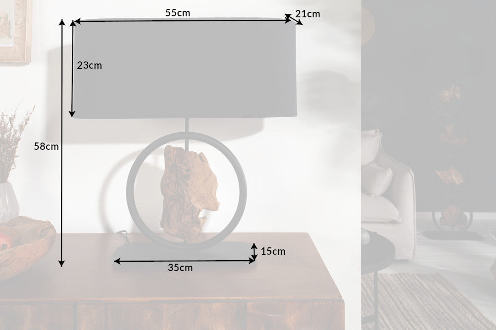 Dimensions de la table