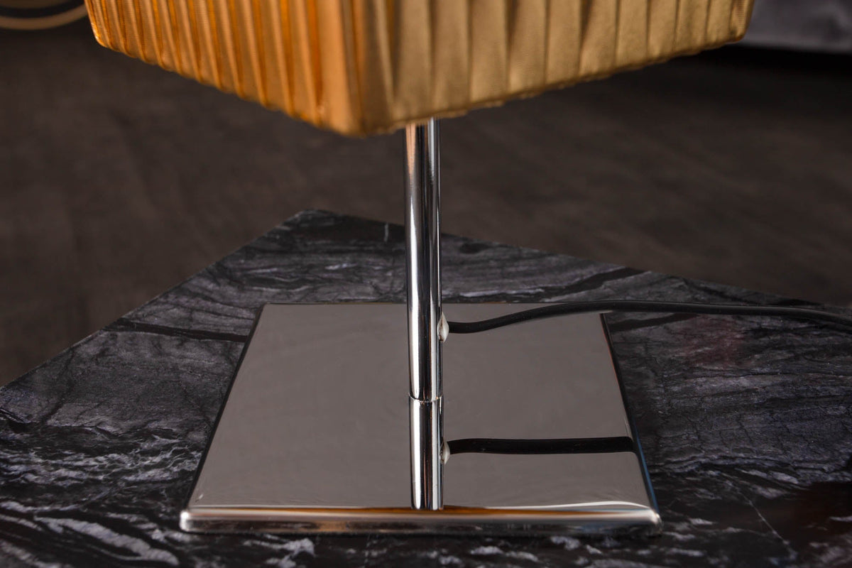 Lampe de table design moderne PARIS 43cm lampe de table dorée
