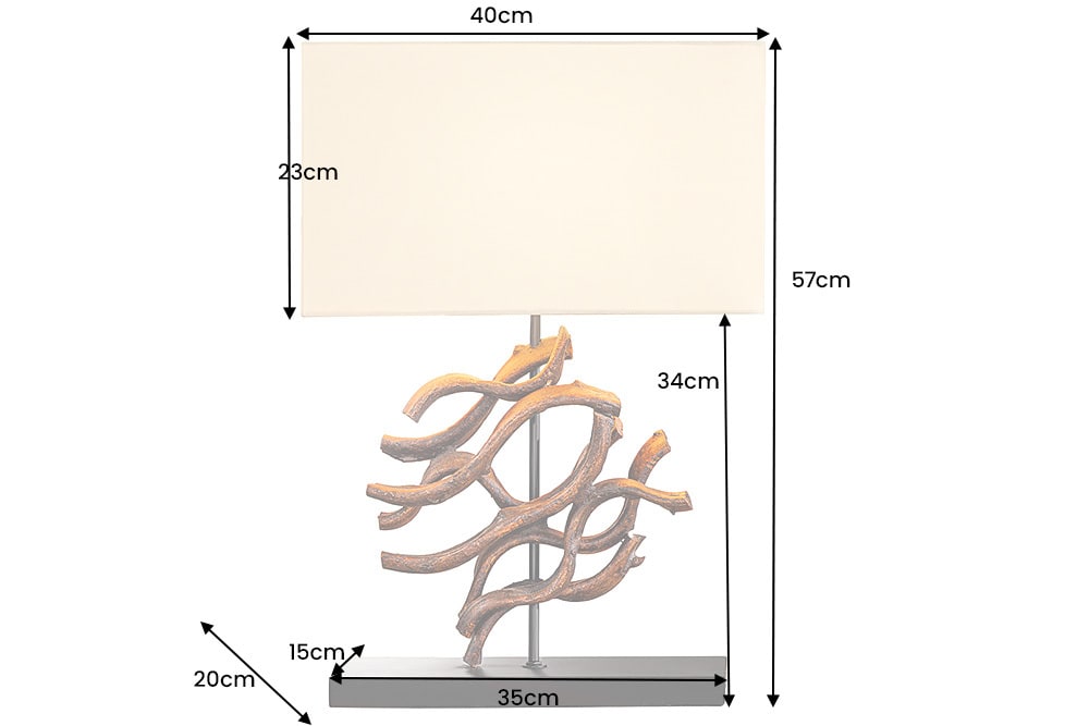 Dimensions de la table