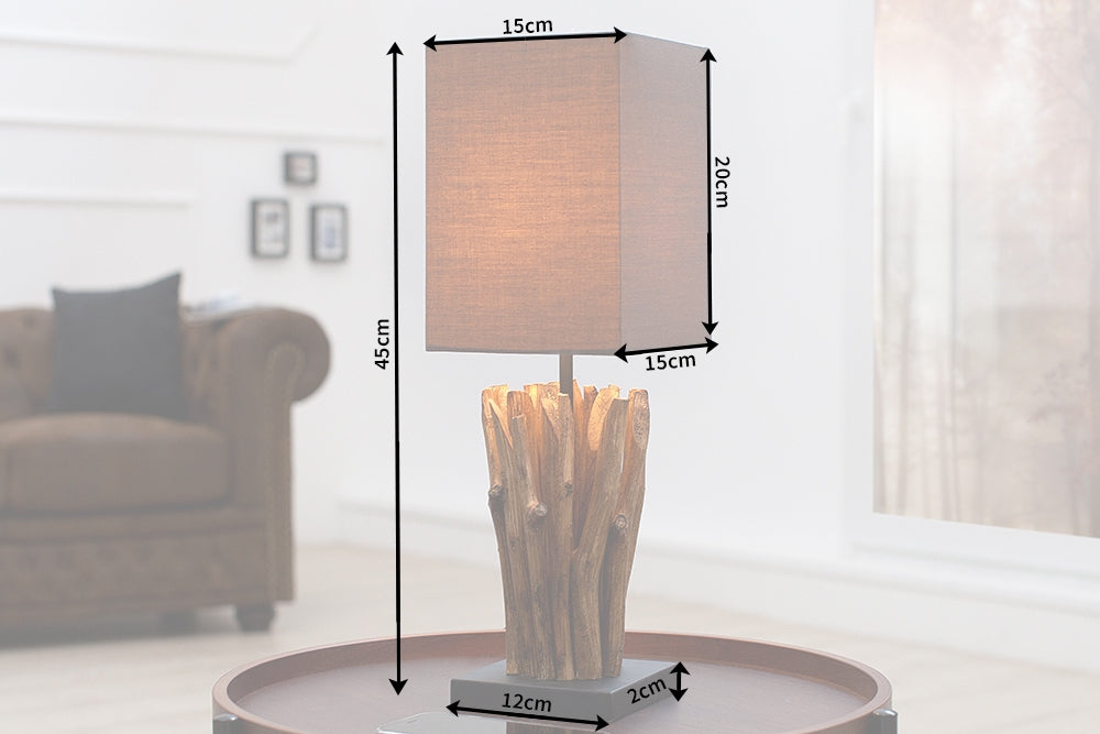 Dimensions de la table