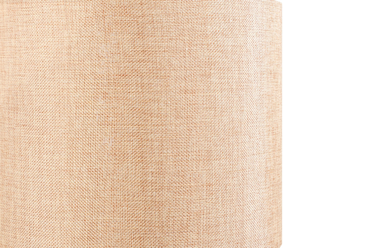 Lampe de table en bois flotté HYPNOTIC 60cm naturel Abat-jour en lin