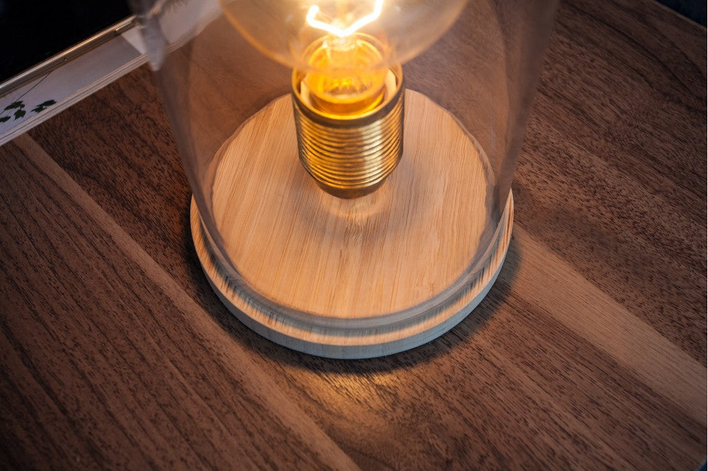 Lampe de table industrielle EDISON Lampe de table ampoule 22cm