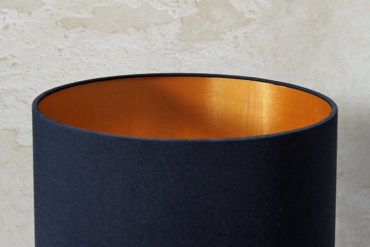 Lampe de table JEWELRY 75cm noir doré bois de fer naturel bois massif