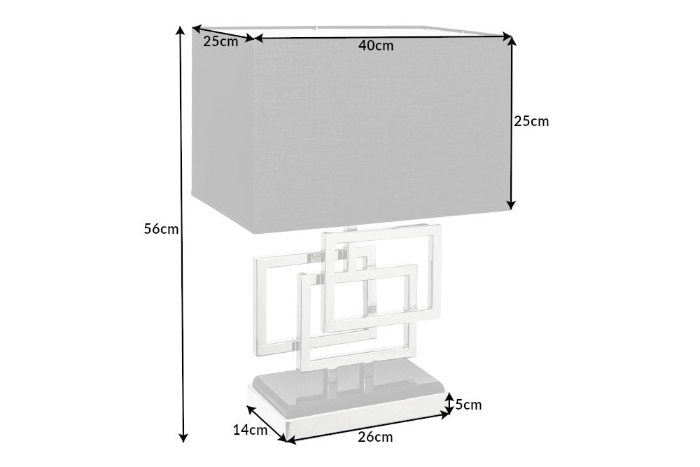 Dimensions de la table
