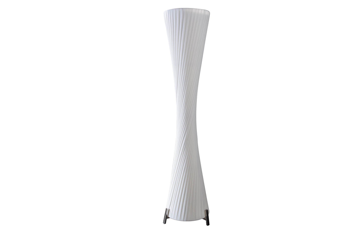 Lampe sur pied design moderne PARIS X 160cm blanche