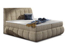 Tissu chiné taupe