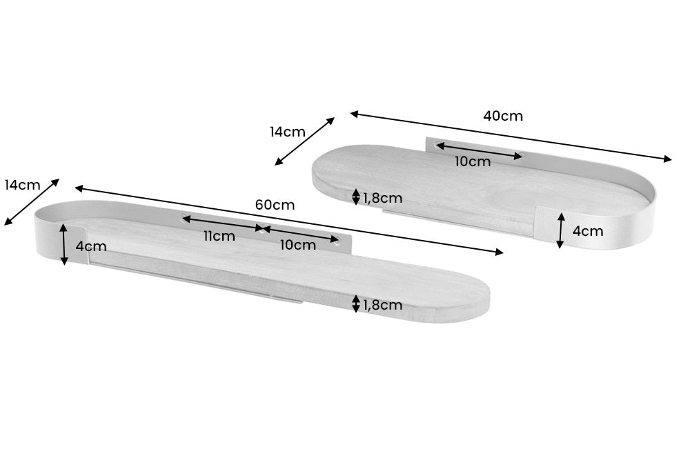 Dimensions de la table