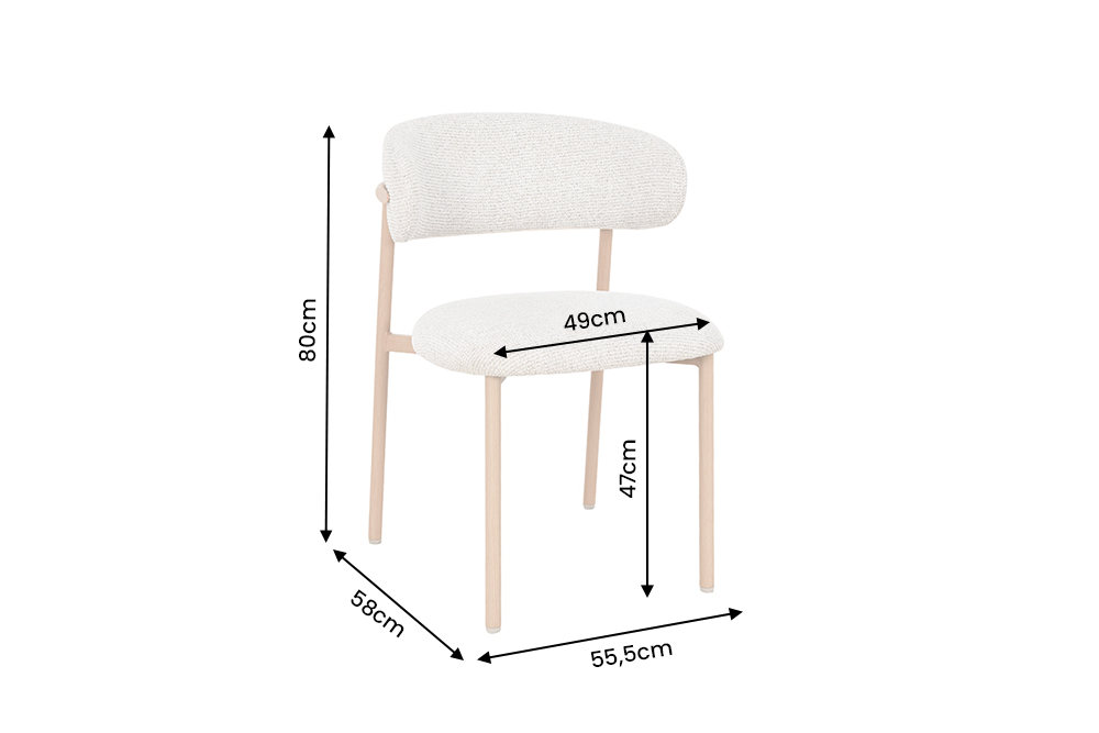 Dimensions de la table