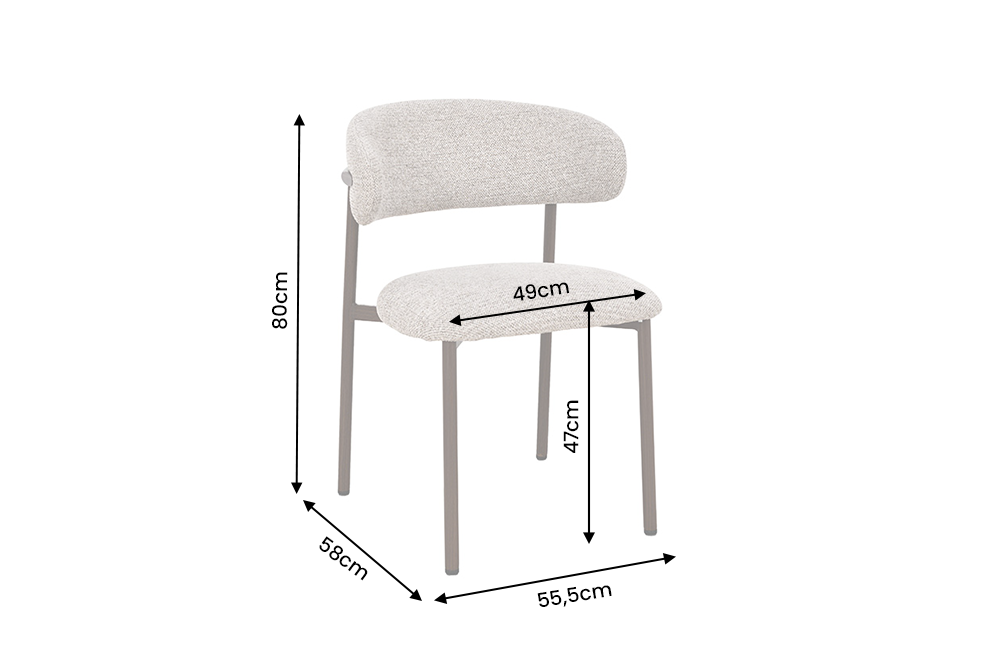 Dimensions de la table