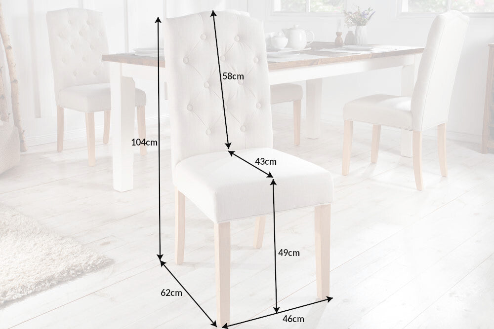 Dimensions de la table