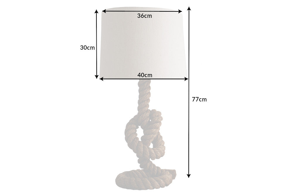 Dimensions de la table