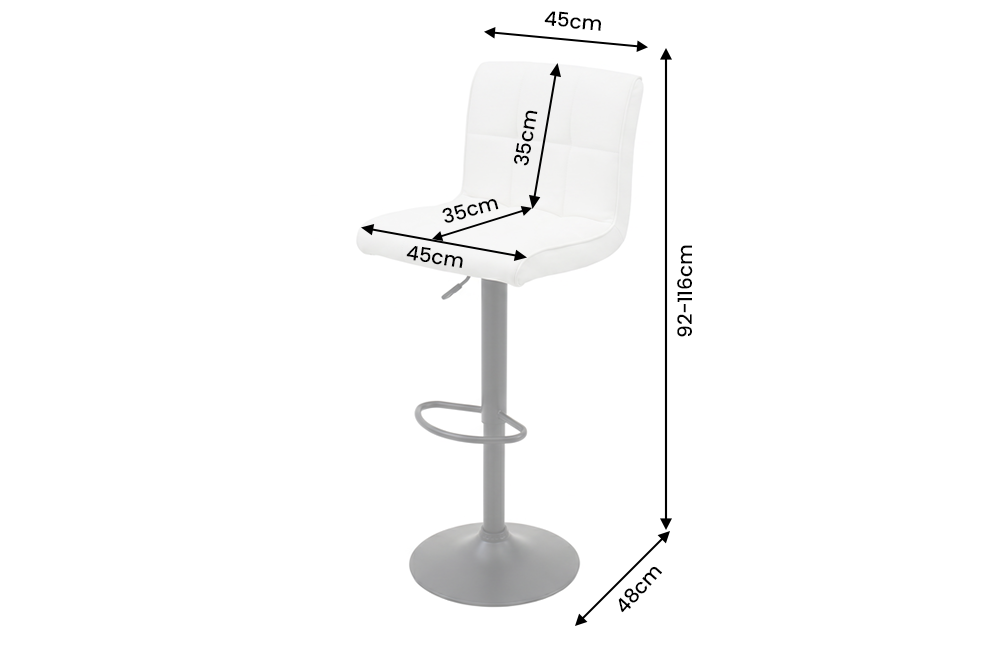 Dimensions de la table