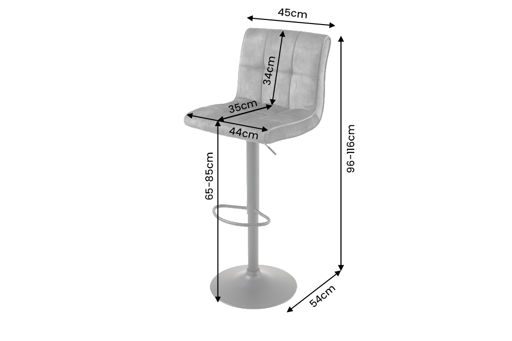 Dimensions de la table