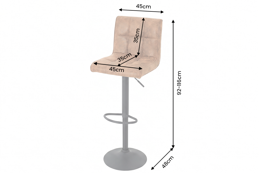 Dimensions de la table