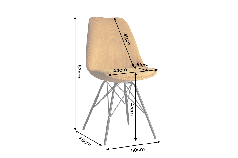 Dimensions de la table