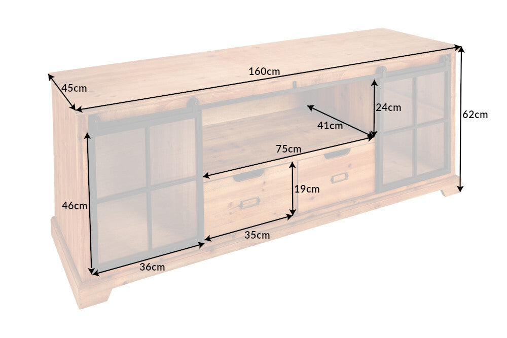 Dimensions de la table