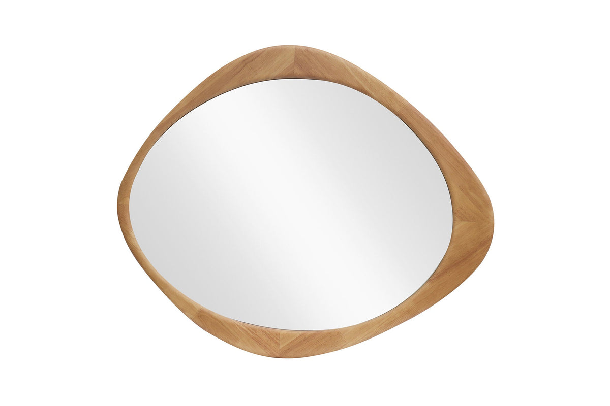 Massiver Wandspiegel ORGANIC 90cm natur Eichenholz-Design