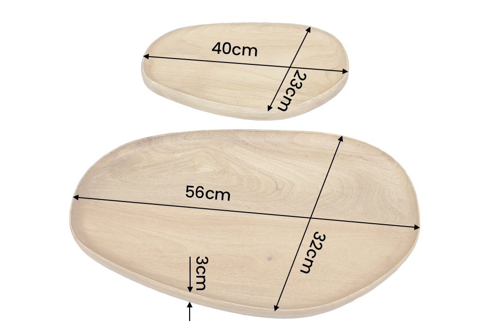 Dimensions de la table