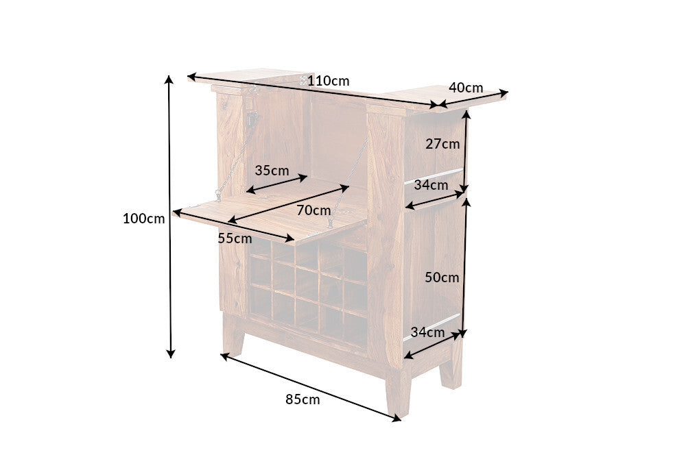 Dimensions de la table