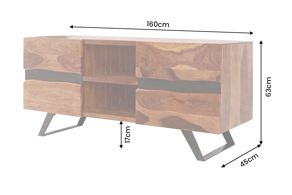 Dimensions de la table