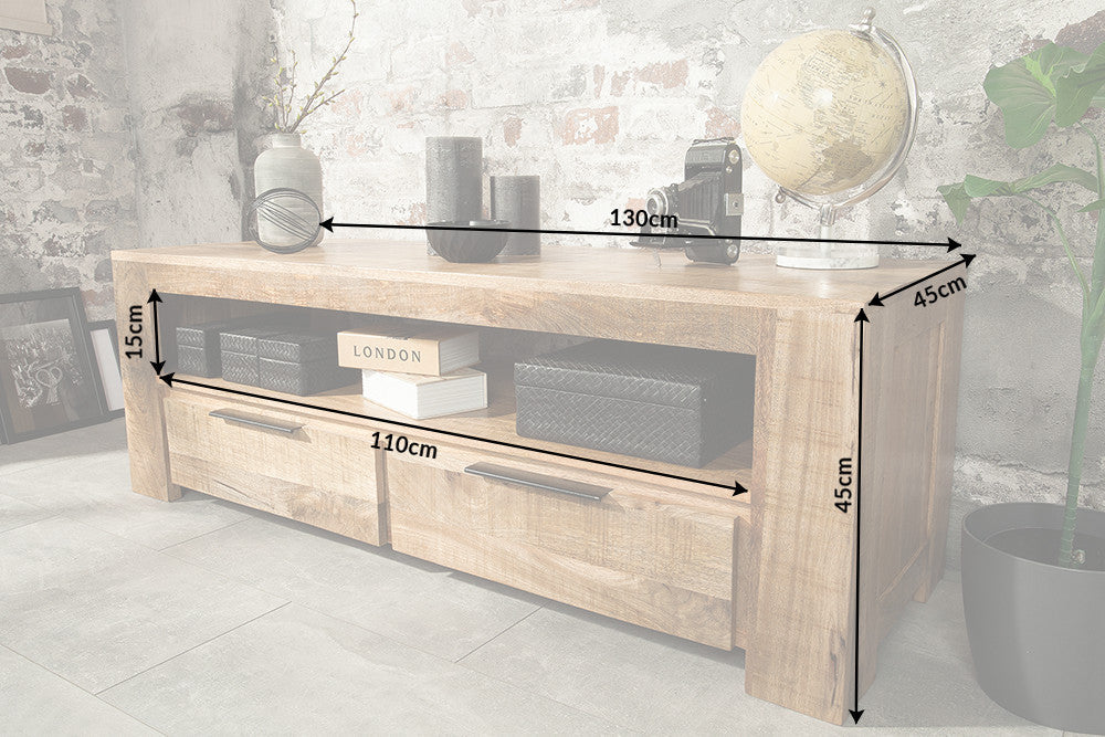 Dimensions de la table
