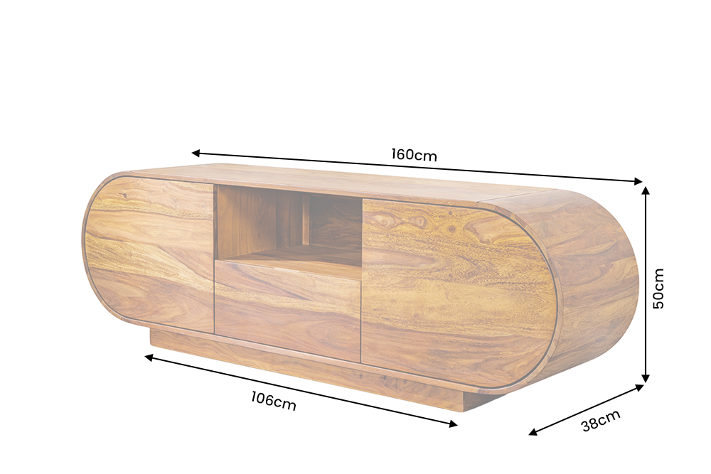 Dimensions de la table