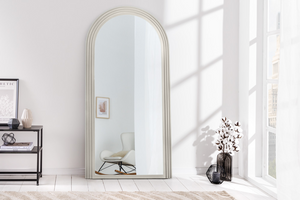 Miroir mural design ART DECO 160 cm blanc