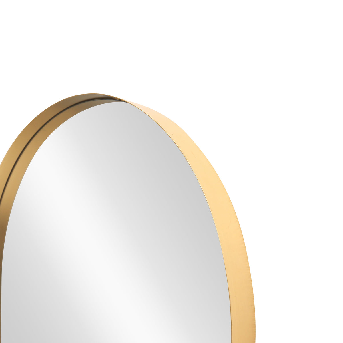 Moderner Wandspiegel ARCA 90cm gold Aluminium