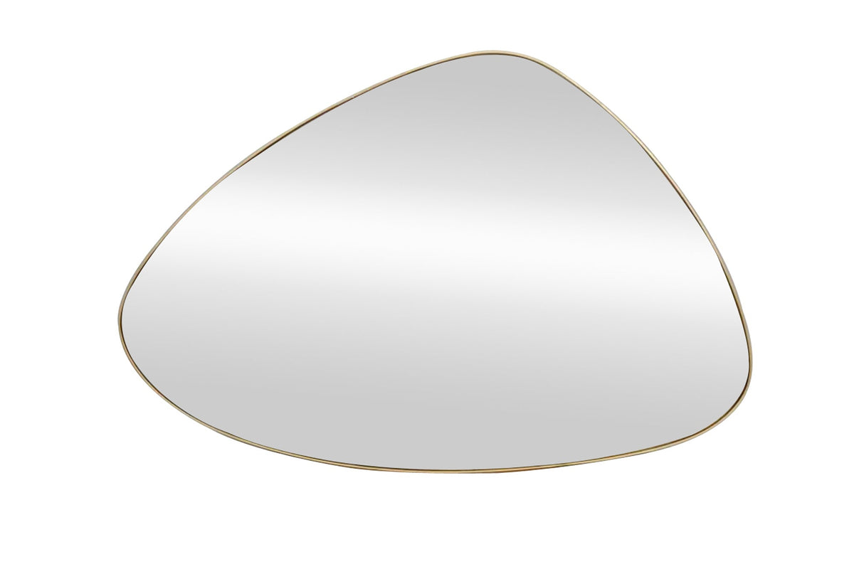 Moderner Wandspiegel NOEMI 85cm gold variabel aufhängbar
