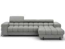 Bouclette chinée gris