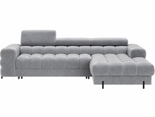 Velours gris clair